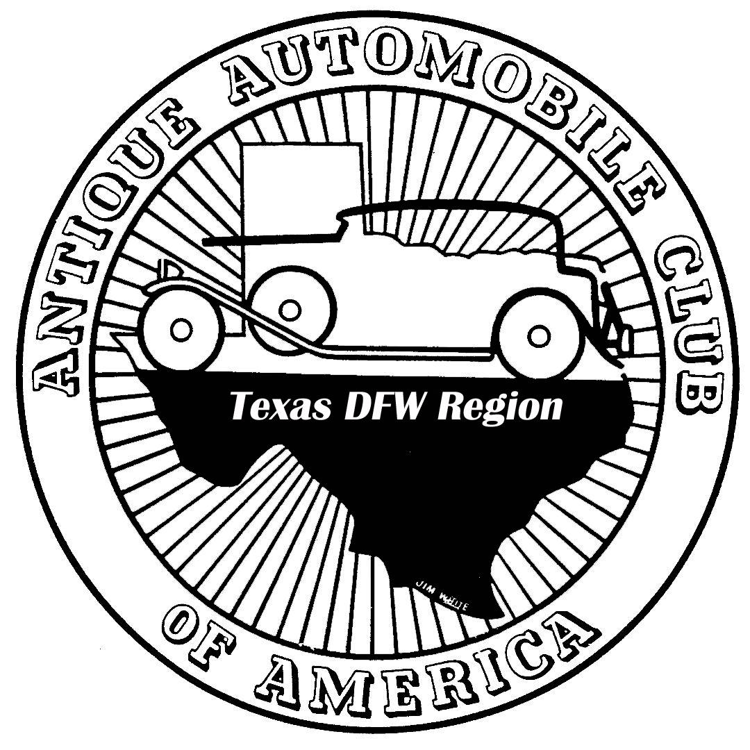 Texas Tour Logo Texas DFW Region of the Antique Automotive Club of