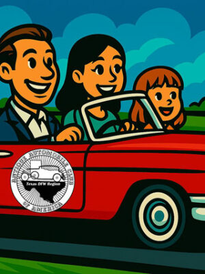 Couple or Family Membership to AACA and Texas DFW Region