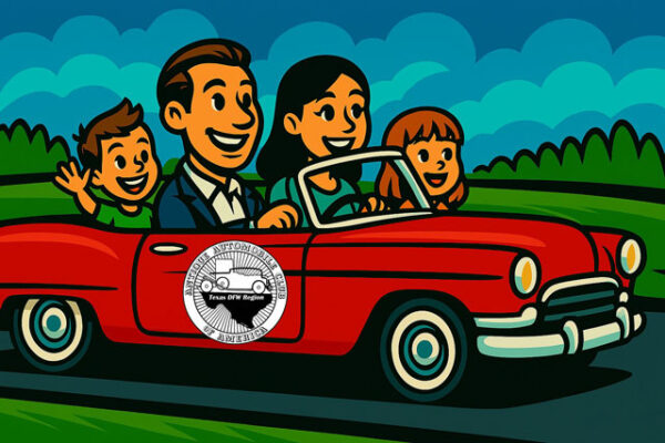 Couple or Family Membership to AACA and Texas DFW Region