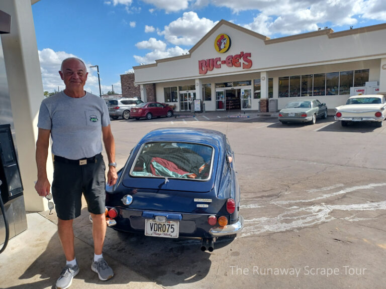 ken & Phyllis McClellan from Leeds, Alabama in their 1970 Triumph GT6