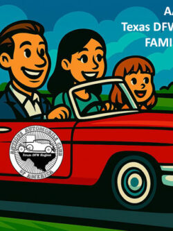 Family Membership to AACA National & Texas DFW Region