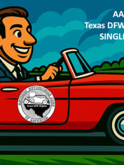 INDIVIDUAL Membership to AACA National & Texas DFW Region